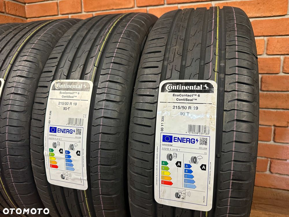 Opony Continental EcoContact 6 215/50R19 NOWE 2024 - 2