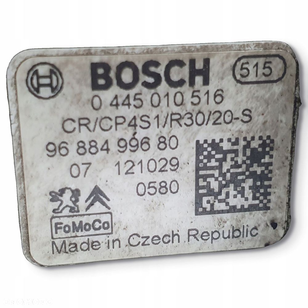 POMPA WTRYSKOWA Peugeot 308 Partner 1.6 HDI 0445010516 9688499680 - 2