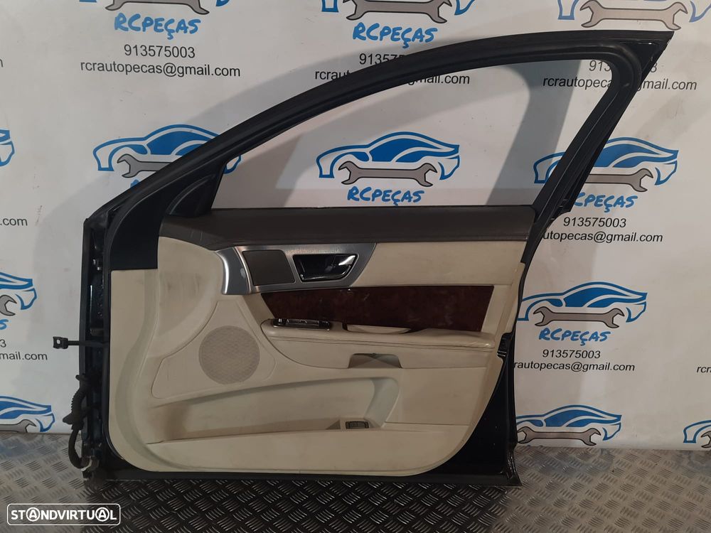 PORTA PORTAS FRENTE FRONTAL DIREITA JAGUAR XF I 1 MK1 X250 8X23F20124AB FECHO ELEVADOR MOTOR PUXADOR VIDRO RETROVISOR RETROVISORES - 8