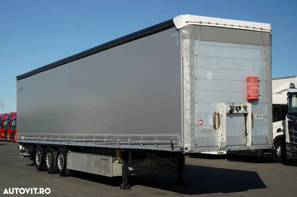 Schmitz Cargobull CORTINĂ / ELEVATOR DE SARCINĂ / 2x AXE DE RIDICARE / COȘ PENTRU PALEȚI - 8