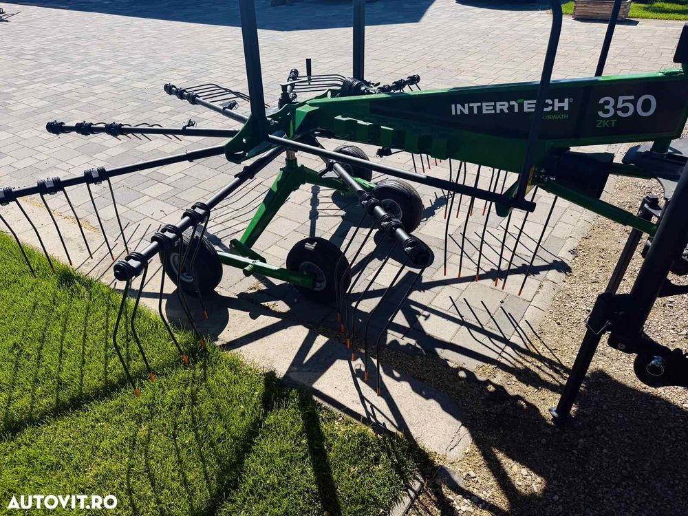 INTER-TECH Inter-Tech Greblă cu rotor ZKT 350 - 4
