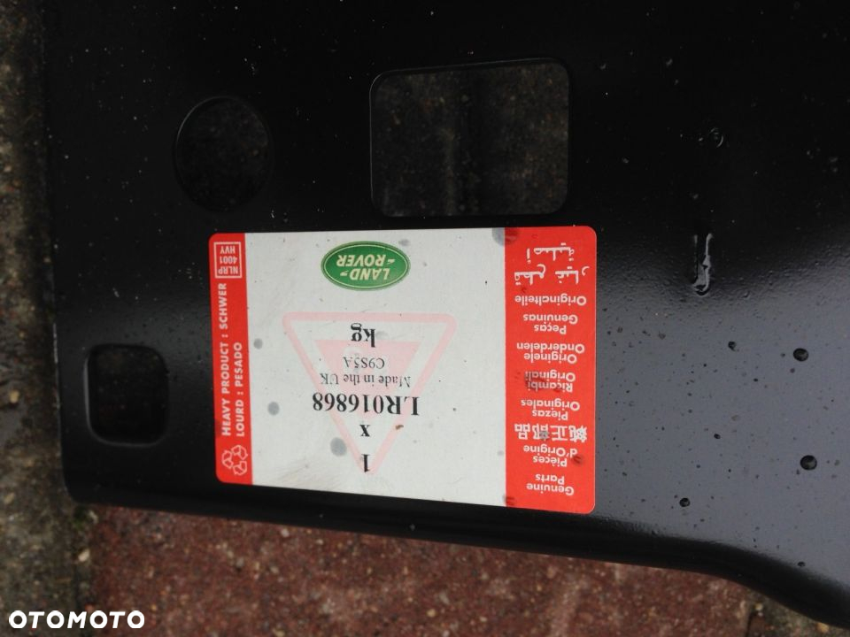 Wspornik ŁAWA wzmocnienie chłodnicy RANGE ROVER - 2
