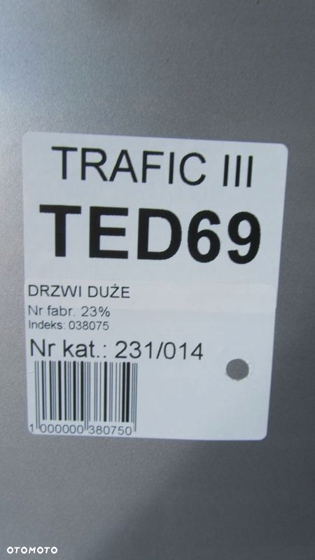 TRAFIC VIVARO III DRZWI PRAWE PRZÓD TED69 14- - 7