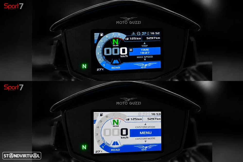 Moto Guzzi V85 Verde Altaj E5 (Rebaixada) - 21