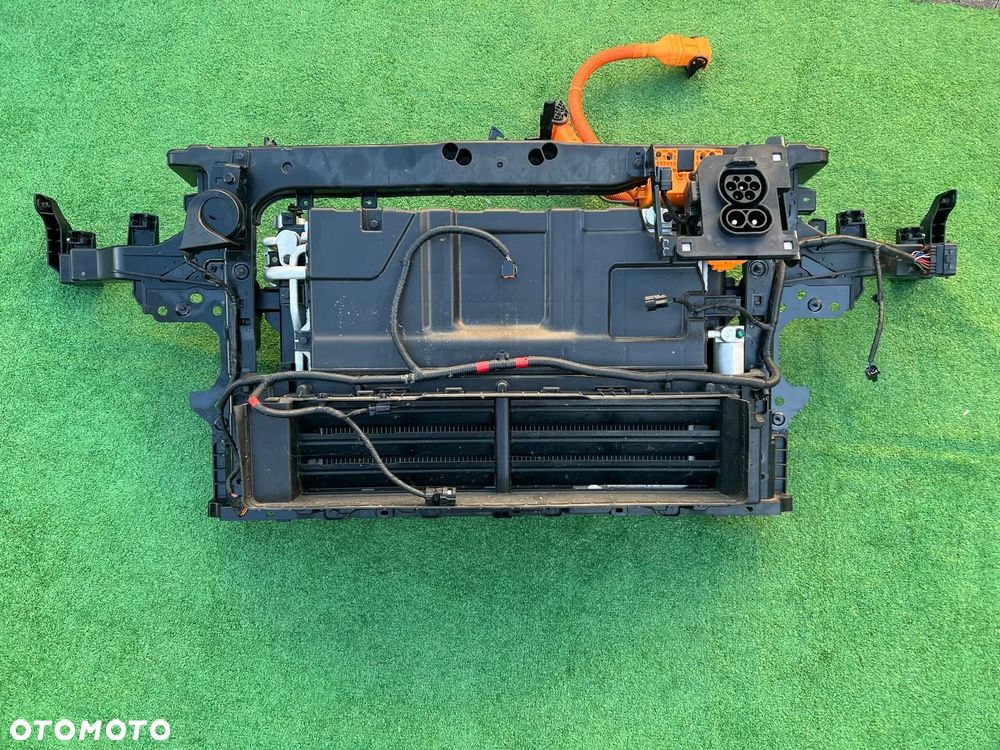 KIA NIRO I 2018 2022 Wzmocnienie chłodnice Pas przedni kompletne EV Elektryk z belką pompa ciepła gniazdo 150KW 64KW