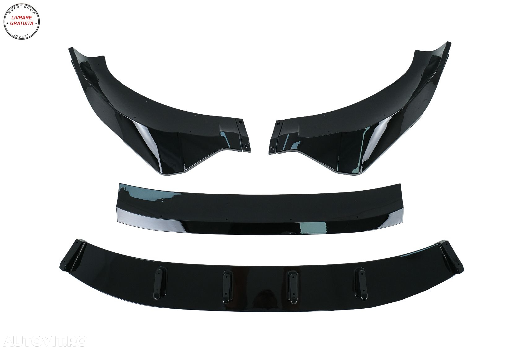 Prelungire Bara Fata BMW X3 G01 X4 G02 (2018-2020) M Sport Negru Lucios- livrare gratuita - 5