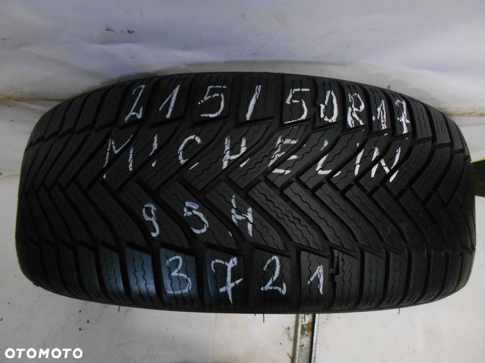 OPONA POJEDYNKA 215/50R17 MICHELIN ALPIN 6 DOT 3721 8MM - 1