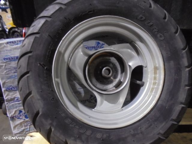 Jante Solta Jant336 PGO BIG MAX 1998 49CC  4.5CV 0  PRETO 09 3.50X10 PNEU 1209010 - 1