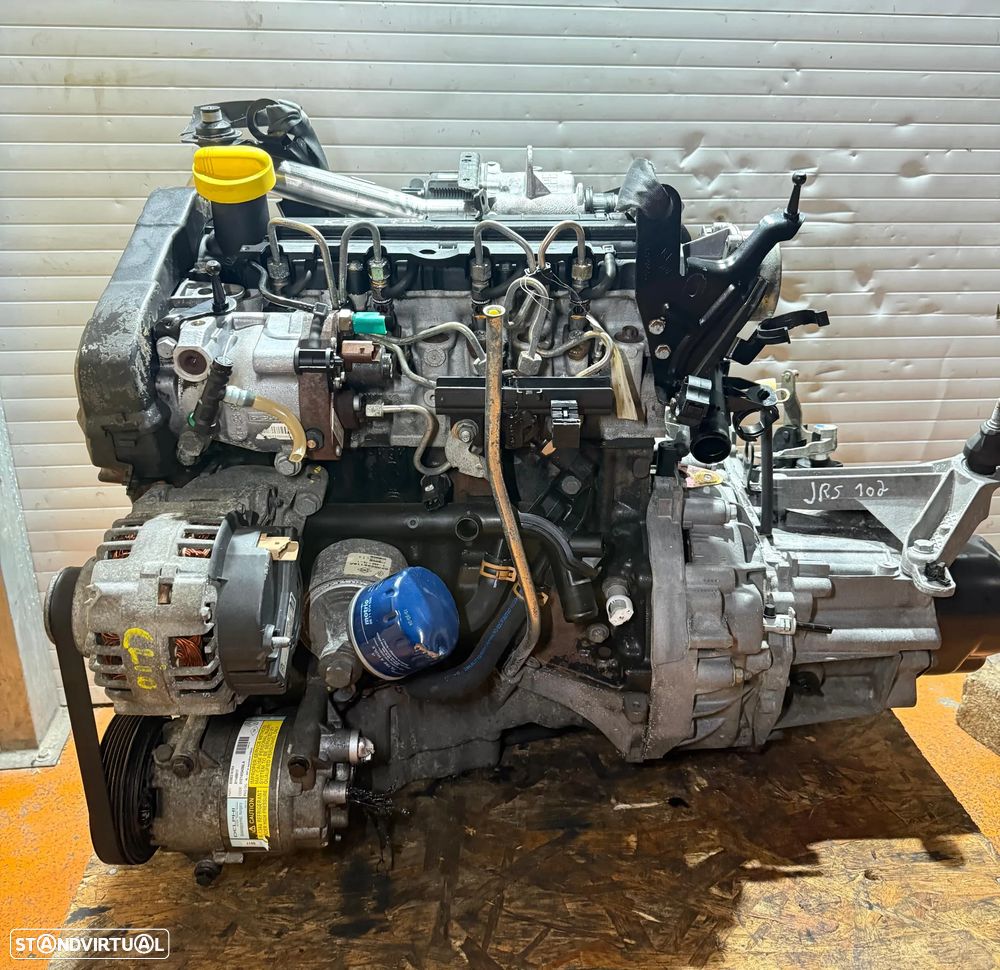 Motor Renault Megane II/Clio II 1.5 DCi Ref: K9K722 - 2