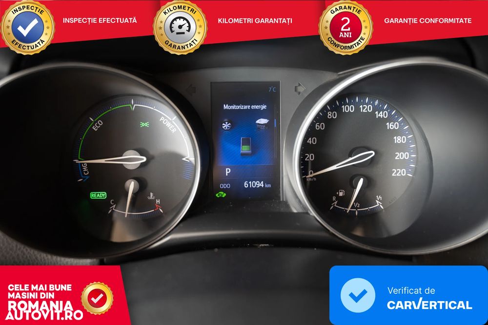 Toyota C-HR 1.8 HSD 122 CP 4x2 CVT C-enter - 13