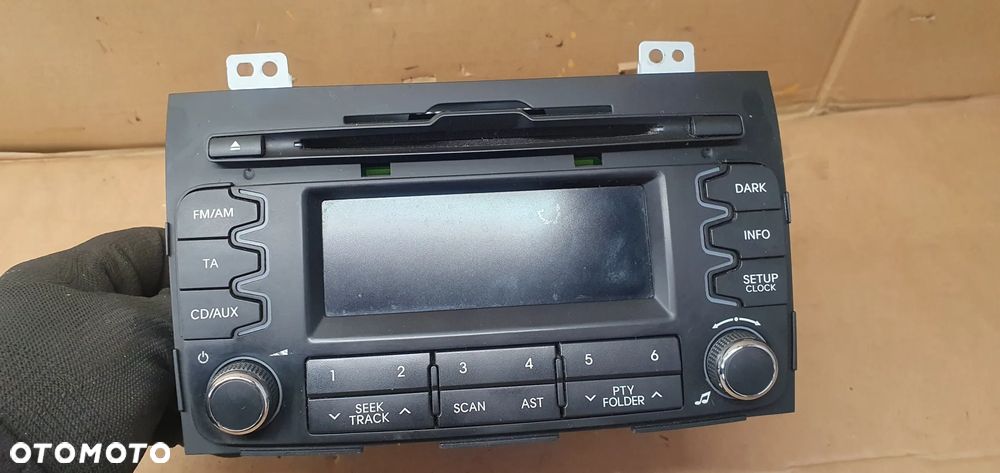 Radio radioodtwarzacz CD fabryczny KOD Kia Sportage III 96160-3U230WK - 2