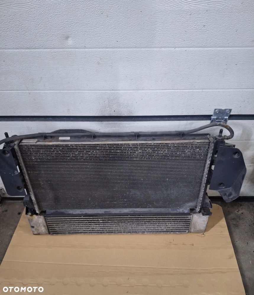 CHŁODNICA WODY INTERCOOLER WENTYLATORY FIAT DUCATO 2.3JTD 06-14r EUR - 2