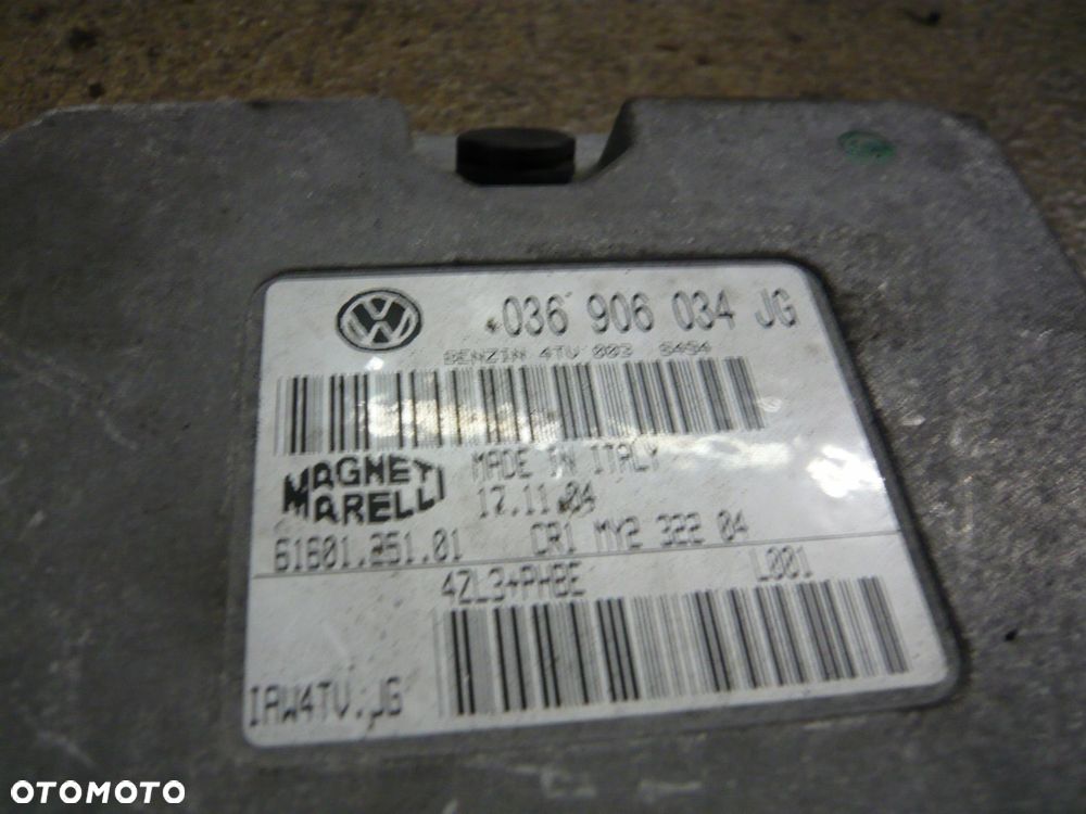 komputer sterownik silnika 036906034jg seat ibiza iii - 2