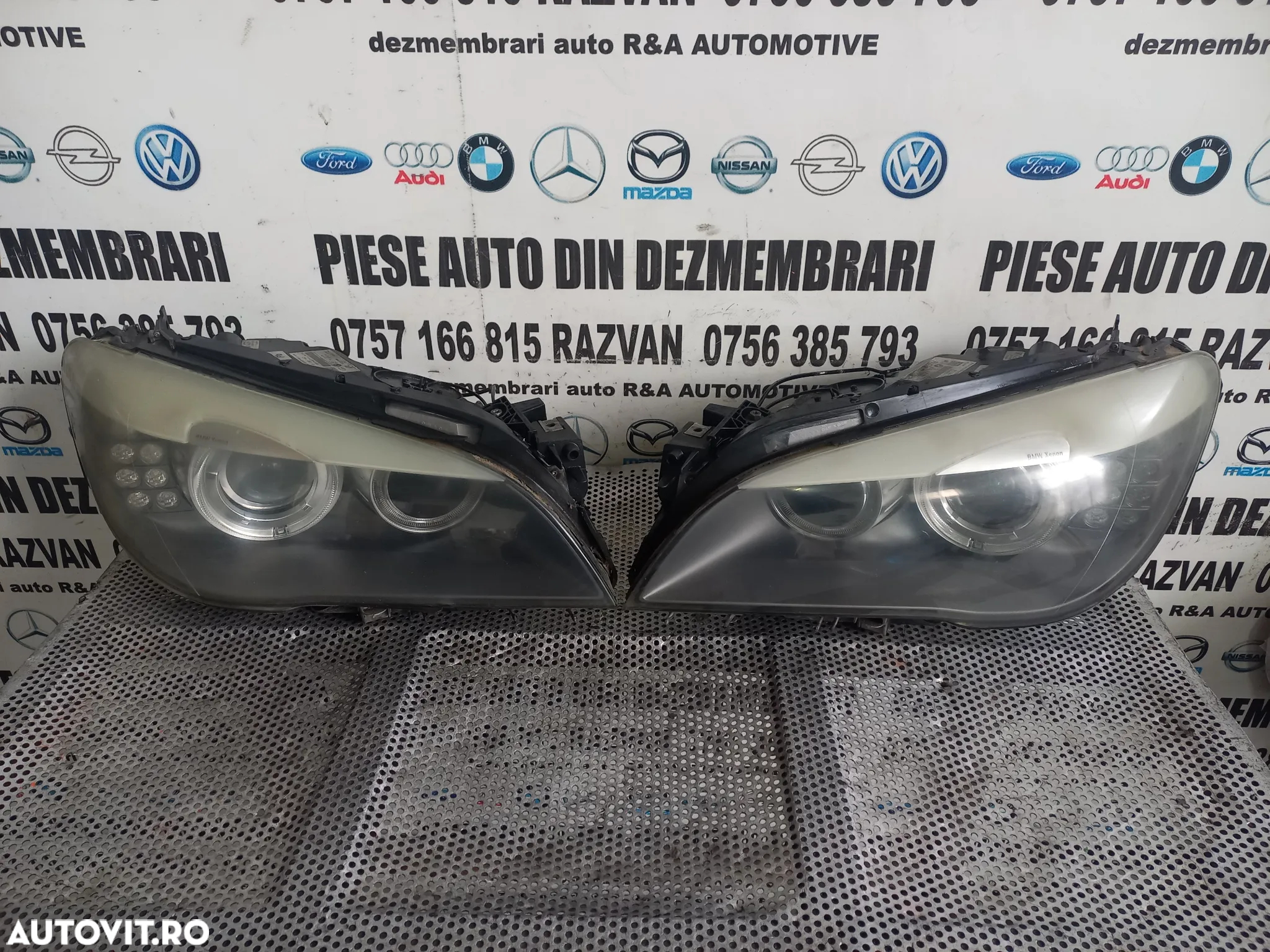 Faruri Far Stanga Dreapta Bi Xenon Led Bmw F01 F02 NFL Complete Cod - 2