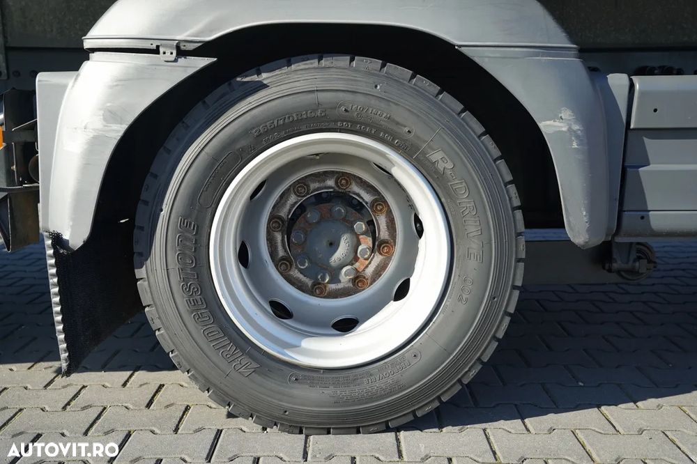 Mercedes-Benz ATEGO 1218 / 4X2 / CONTAINER / DHOLLANDIA LIFT - 1.500 KG / ROLLER - 18