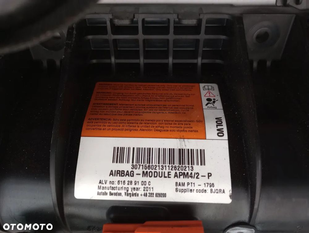 Volvo S60 II V60 I Poduszki powietrzne pasy airbag - 5