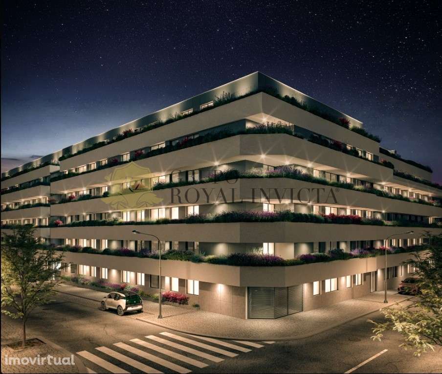 T2 no moderno empreendimento Oporto Plaza com terraço - Paranhos - Por - Grande imagem: 3/12