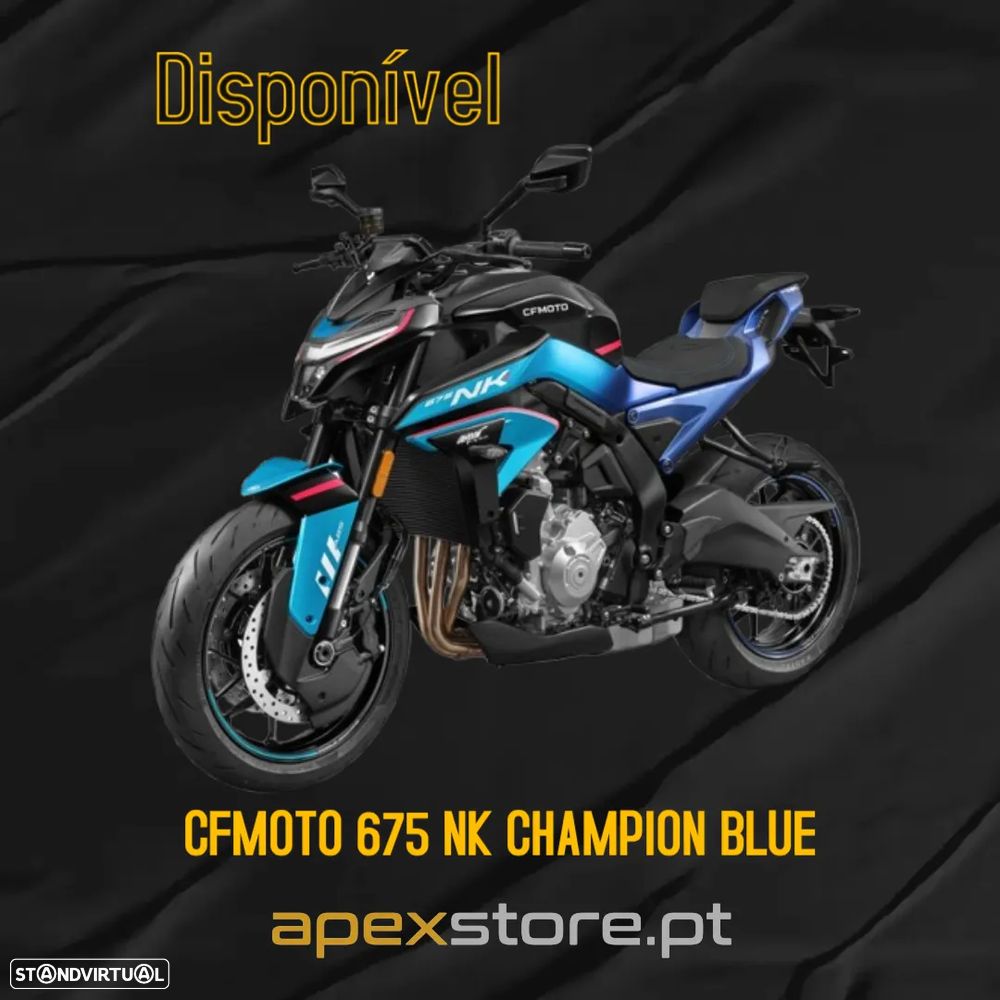 CF Moto 675NK CHAMPION BLUE - 1