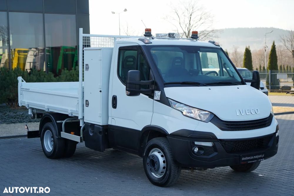 Iveco DAILY 70-180 / BASCULATOR SPATE 2.8 M / MASĂ NETĂ: 7.0 T / DUBLU / BLOCARE PUNȚI - 10