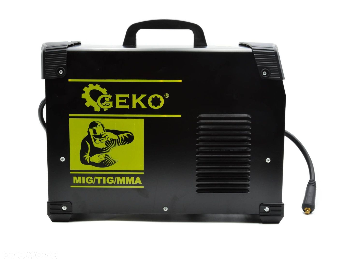 GEKO SPAWARKA 3w1 20-220A LCD MIG/TIG/MMA-220 OSPRZĘT  MASKA G80096 - 5