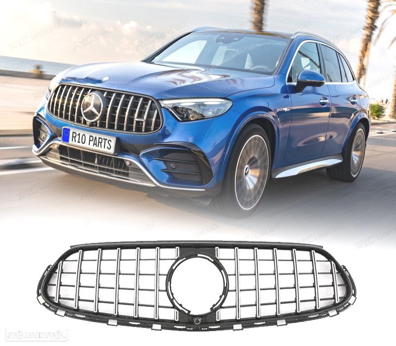 GRELHA MERCEDES W254 23- LOOK AMG PRATA - 1