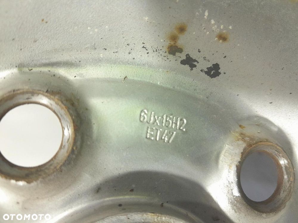 VW CADDY IV 15- FELGI STALOWE 6JXR15 ET 47 5X112 4 SZT 2K0601027B - 6