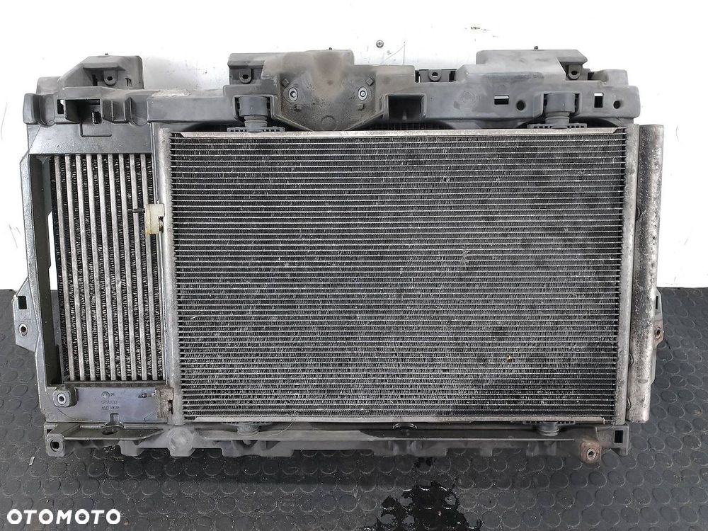 PAS PRZÓD, CHŁODNICE, WENTYLATOR CITROEN C5 III 9687359380 9684957680 1.6 - 6