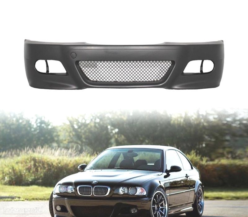 PARA-CHOQUES BMW E46 99-05 LOOK M3 + FAROIS DE NEVOEIRO AMARELOS - 3