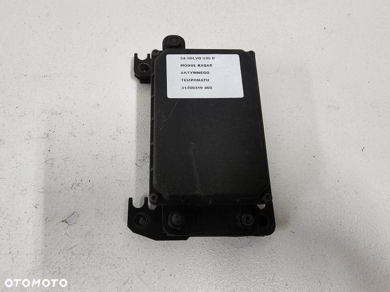 VOLVO V40 2 II MODUŁ RADAR AKTYWNEO TEMPOMATU 31400419 - 2
