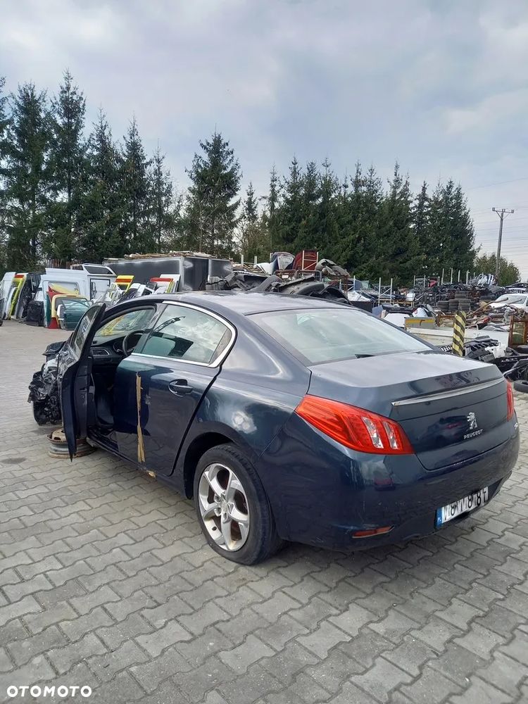 Peugeot 508 błotnik zderzak klapa drzwi kod lakieru KGN silnik 2,0HDi kod RHA skrzynia kod BVM6 - 6