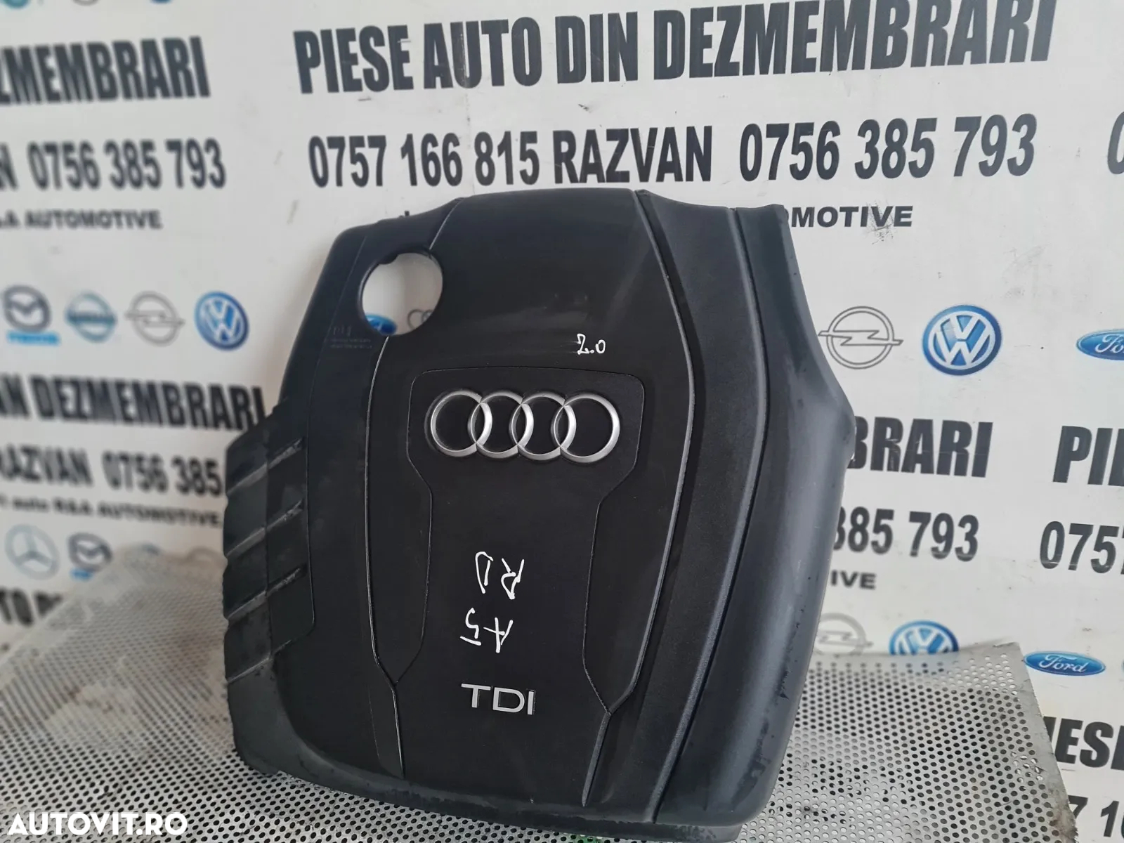 Capac Motor Audi A5 A4 B8 2.0 Tdi Euro 5 Motor CJC Cutie Automata NJM An 2012-2013-2014-2015 Cod 03 - 4
