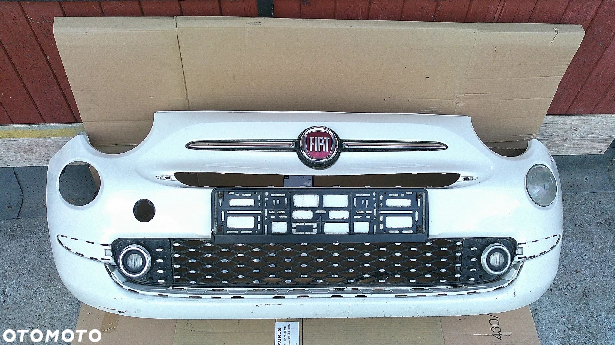 FIAT 500 ZDERZAK PRZEDNI 268/A - 1