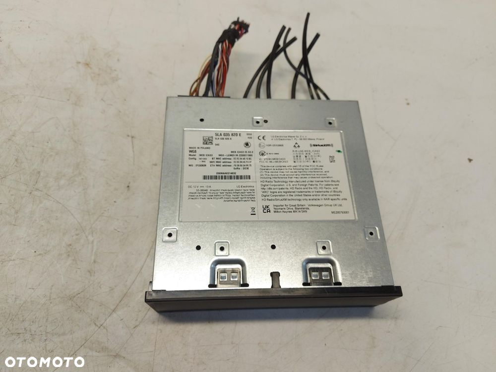 Skoda Enyaq 5LA iV60 STEROWNIK CZYTNIK NAWIGACJI - 2