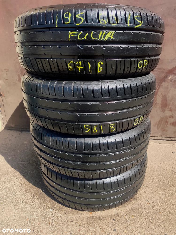 195/60R15 88H Opony Letnie Lato FULDA EcoControl HP 7mm Legnica ALU-RAD jak 185/65 - 1