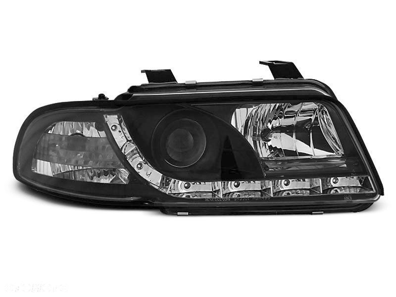 LAMPY REFLEKTORY AUDI A4 B5 1994-99 LED BLACK - 1