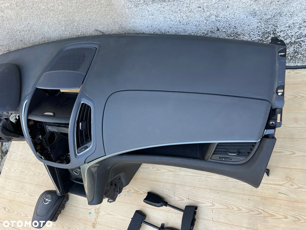 OPEL ZAFIRA C DESKA KOKPIT KONSOLA AIRBAG Pasy Napinacze ORGINAŁ - 4