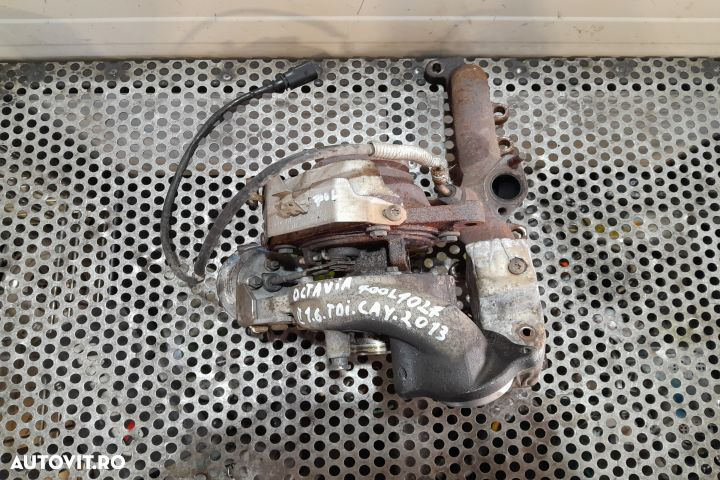 Turbosuflanta 1.6 TDI CAY 2013 GTC1244VZ 03L253016T Skoda Octavia 2 [ - 2