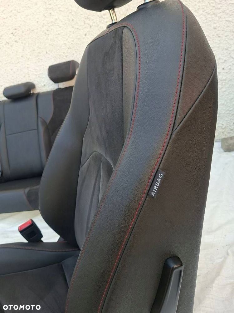 Seat Leon 5F FR Fotele Kanapa Komplet SKÓRA ALCANTARA BOCZKI DRZWI - 7