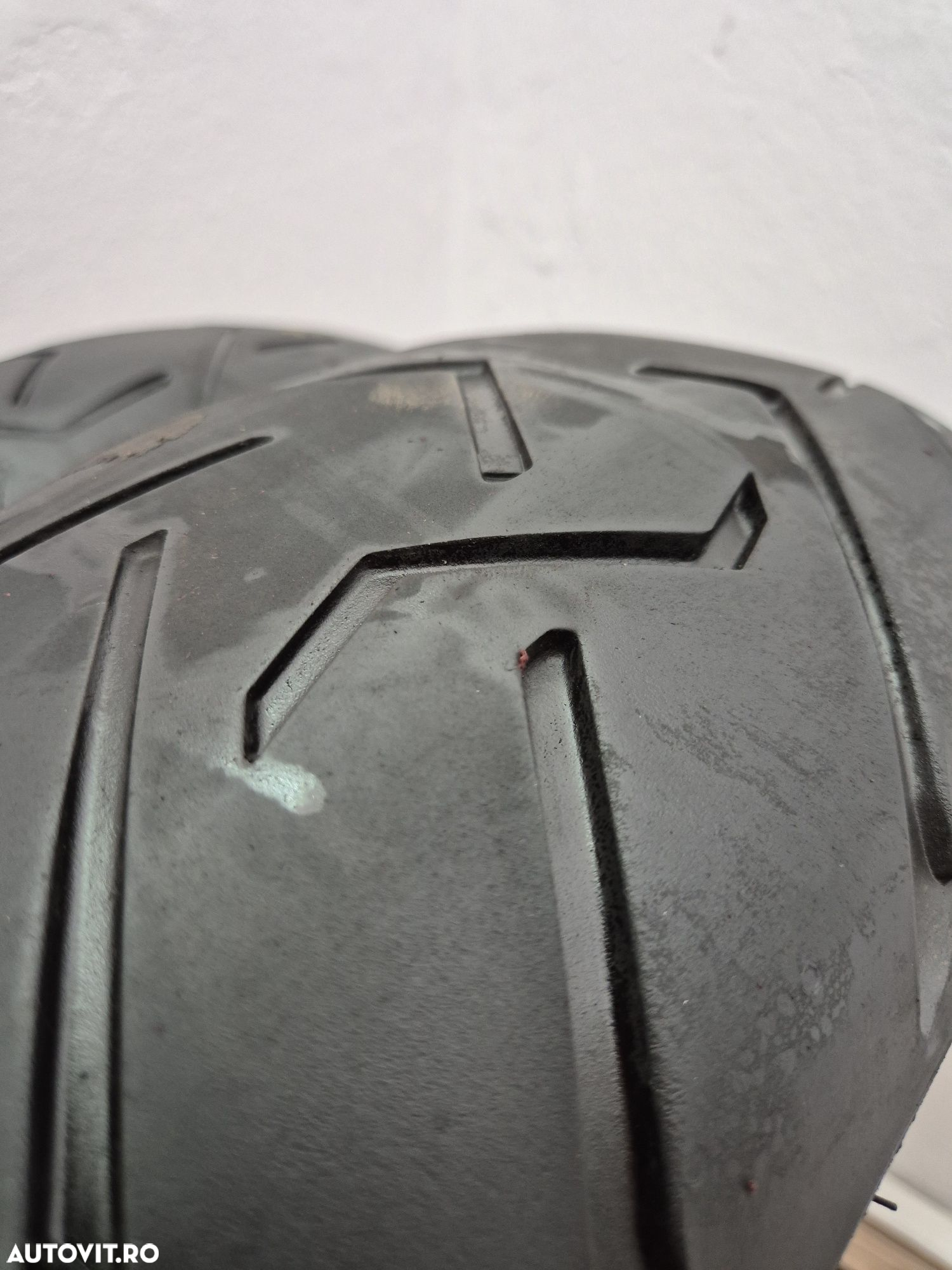 Set anvelope moto 120 70 17 cu 180 55 17 Pirelli scorpion dot 22 23 - 2
