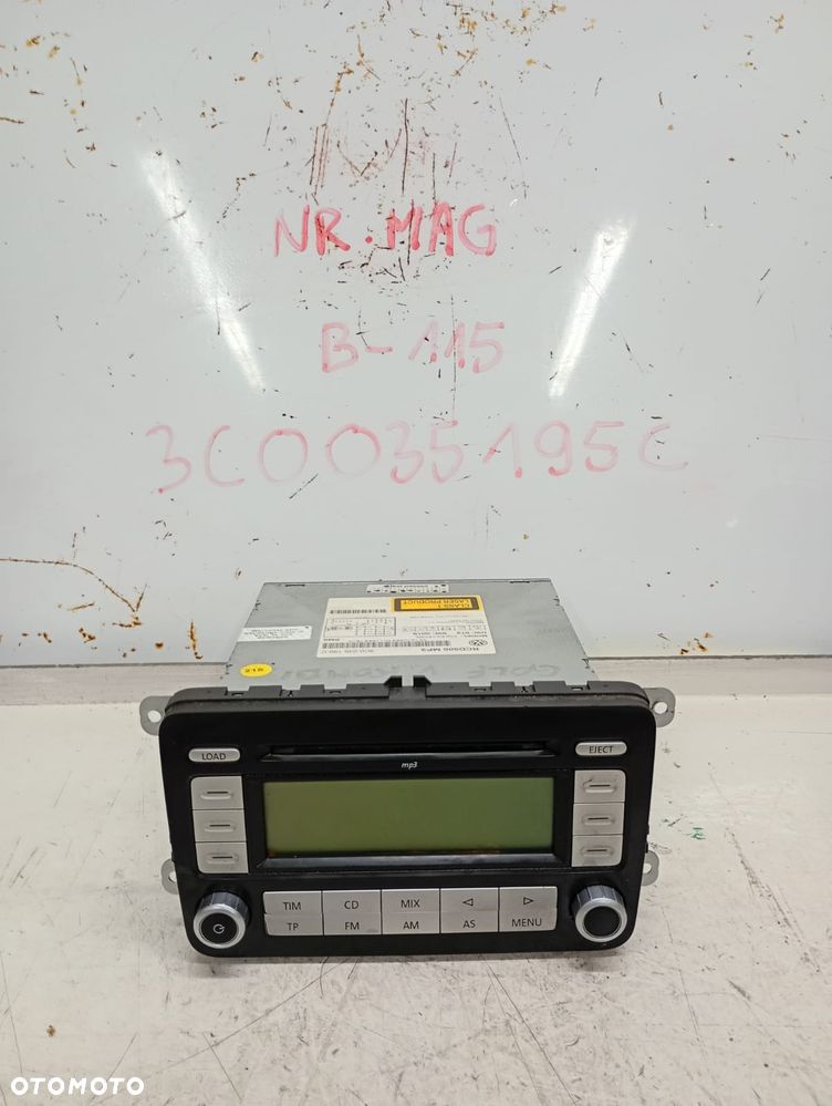 RADIO CD VW GOLF V KOMBI 3C0035195C - 1