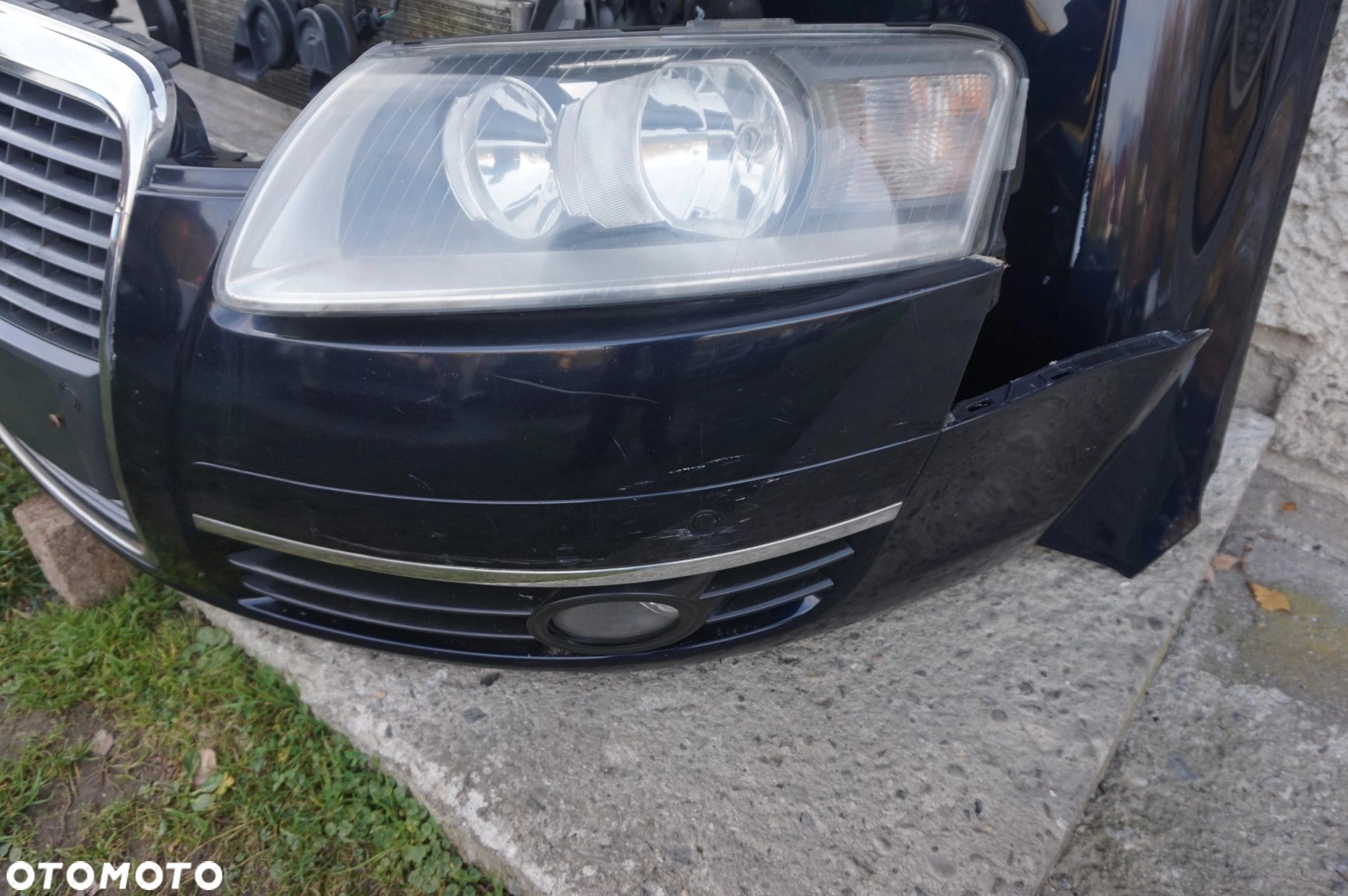 ZDERZAK MASKA BŁOTNIK KOMPLETNY PRZÓD AUDI A6 C6 - 4