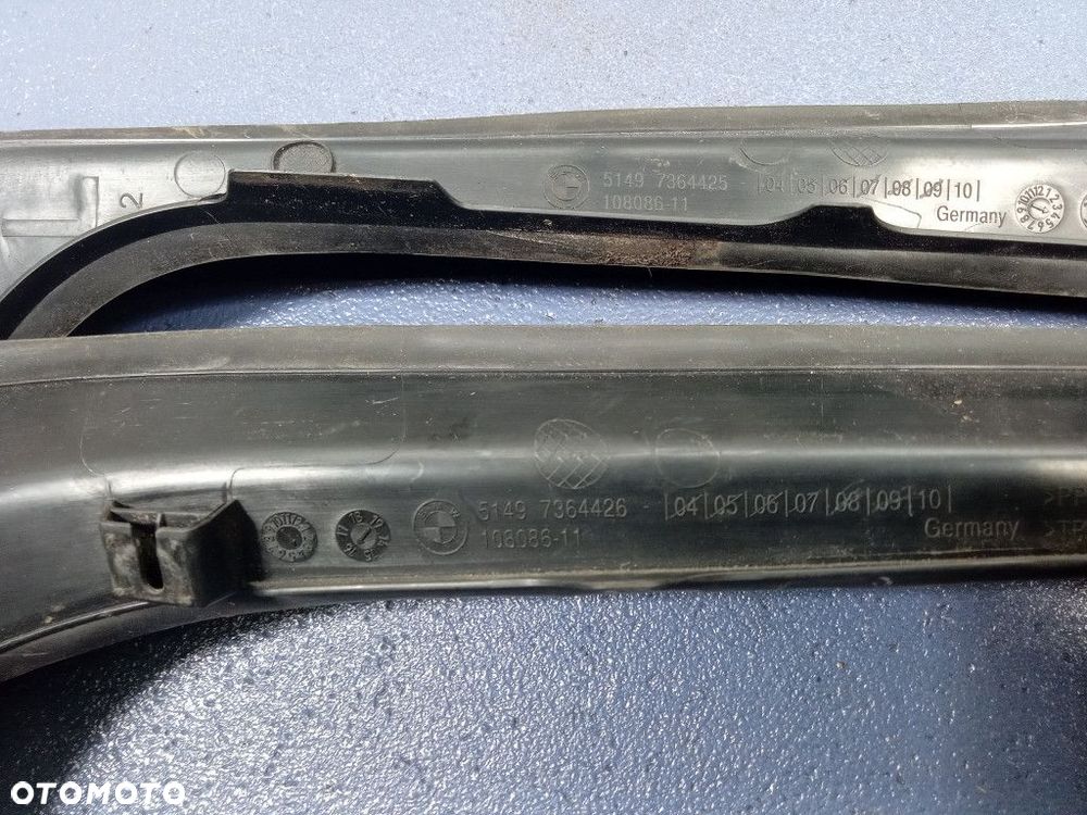 BMW 7 G11 G12 KLAPA ZDERZAK LAMPY TYŁ KOMPLET 416 CARBONSCHWARZ - 12