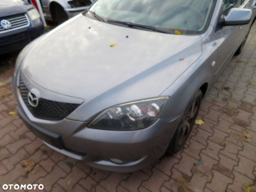 MASKA ZDERZAK BŁOTNIKI LAMPY 3 I BK 29Y  MAZDA 2003-2006 SZARY PRZÓD KOMPLETNY - 5