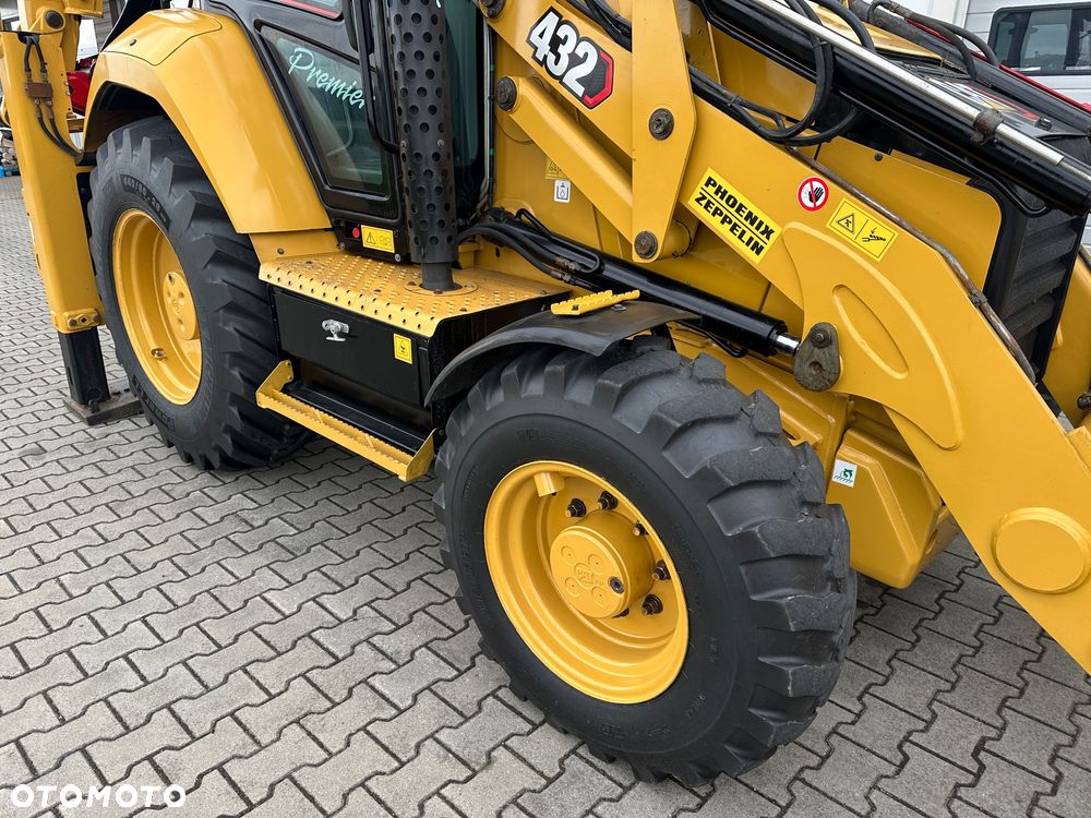 Caterpillar Cat 432F ll podwójna klima 428 jcb - 4