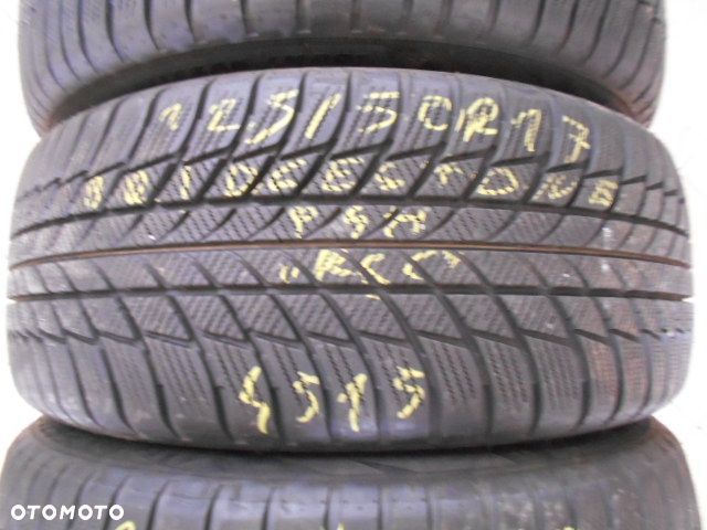 Opony 225/50r17 bridgestone blizzak lm001 7mm zima komplet run flat RSC - 4
