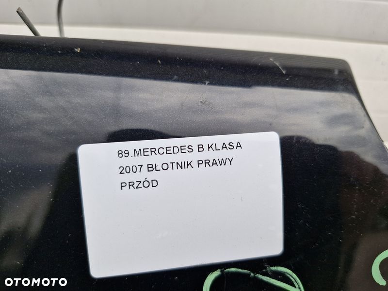 mercedes benz b klasa w245 błotnik prawy przód przedni - 2