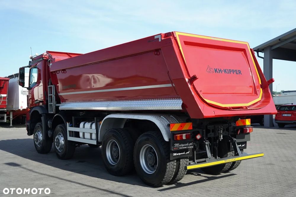 Mercedes-Benz AROCS 4145 / 8x8 / WYWROTKA TYLNOZSYPOWA / KH KIPPER / EURO 6 - 10