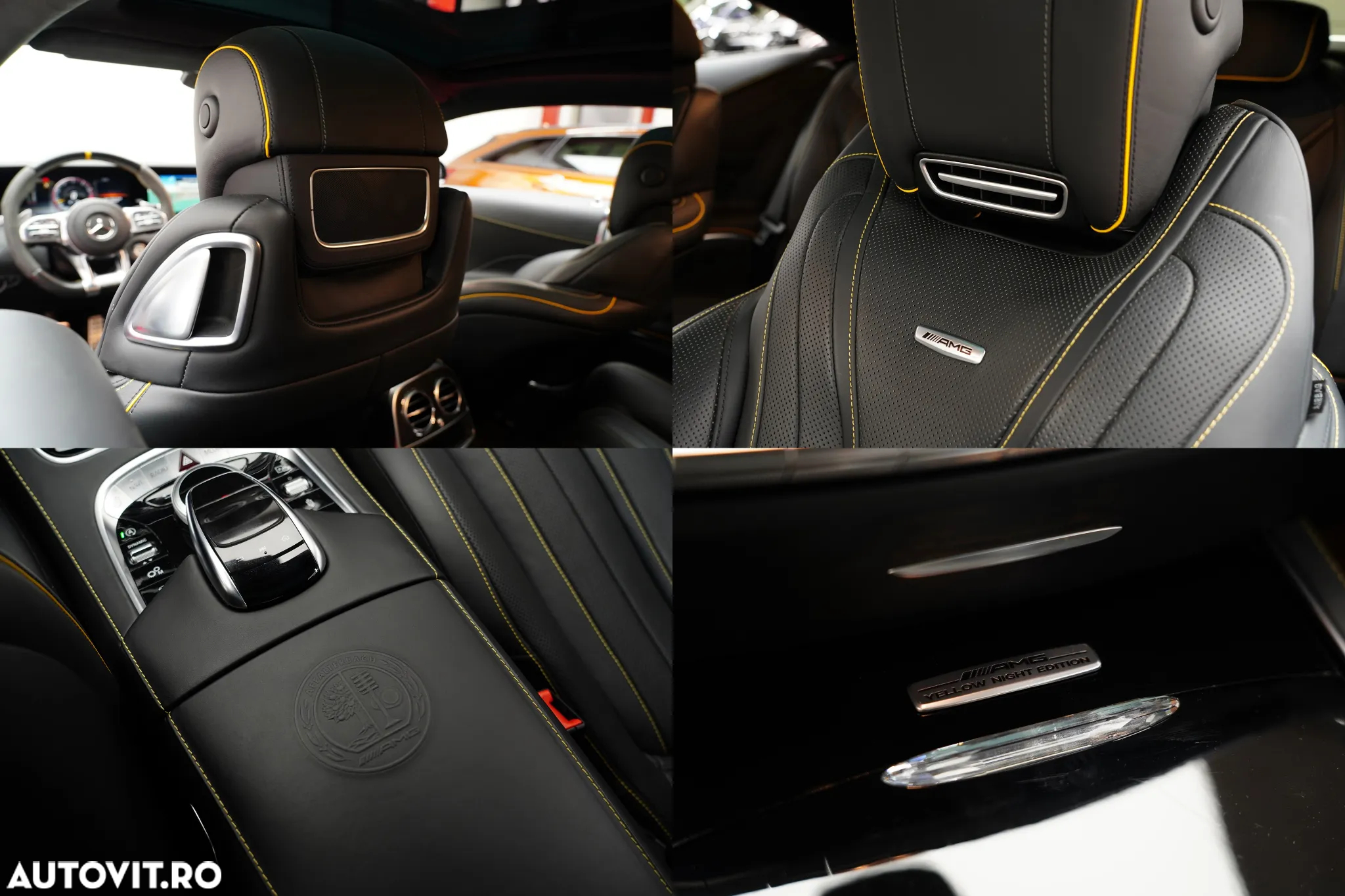 Mercedes-Benz S AMG 63 Coupe 4Matic+ AMG Speedshift 9G-MCT Yellow Night Edition - 30