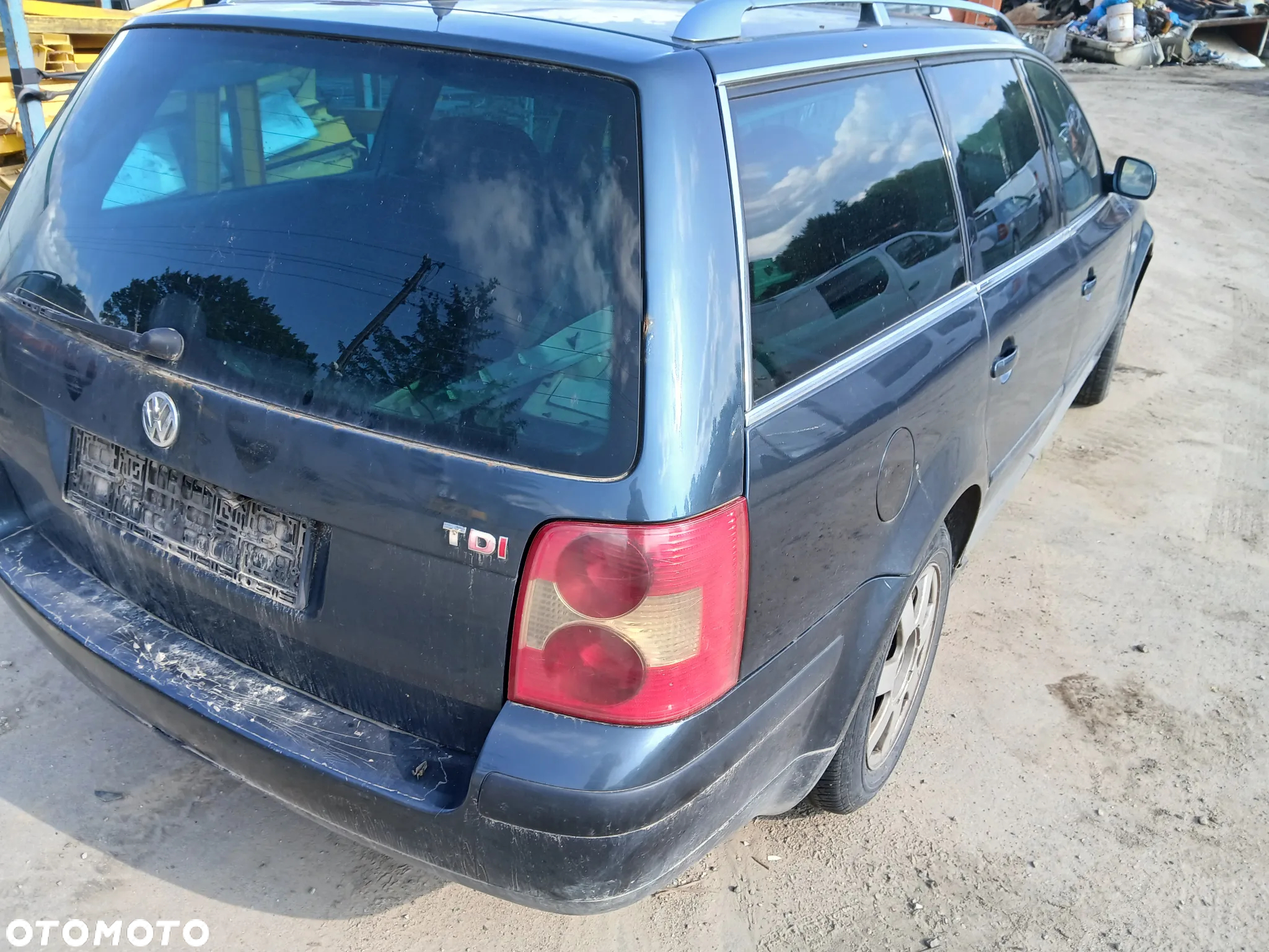 volkswagen passat B5 lift LC7V silnik 1.9 TDI 130 KM AVF skrzynia ELN napęd sanki belka wahacz - 2