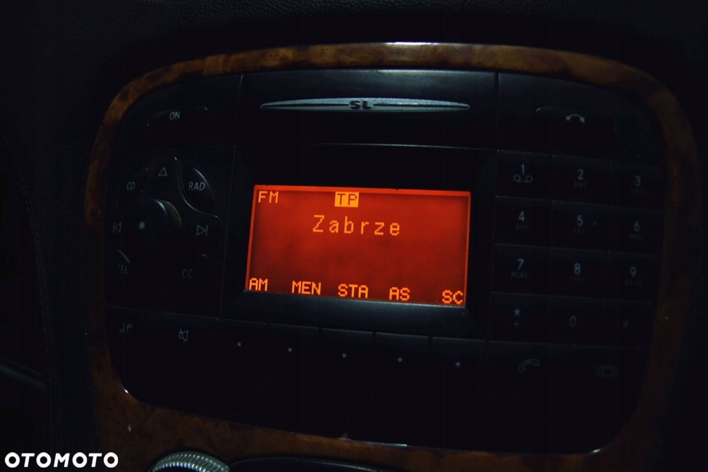 COMAND RADIO A2308200586 MERCEDES SL R230 EUROPA - 9